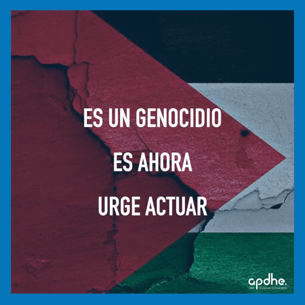 Genocidio Palestina
